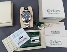 Rolex Milgauss 116400 Black Dial - ROLEX Certified CPO 12/2025
