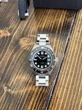 TUSENO Shellback V2 BLACK with Date Window - Swiss Made Automatic Watch