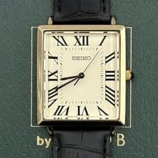 SEIKO EDIFICE HIROB Exclusive Square Tank Watch SZLJ238