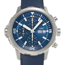 IWC Aquatimer Chronograph Expedition Jacques-Yves Cousteau IW376806 blue WAT...