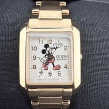 Citizen L Mickey Mouse Gold Solar Watch Limited Edition EW5609-58W