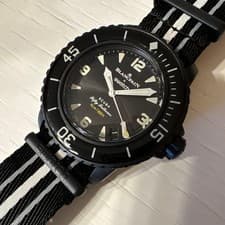 Swatch x Blancpain Scuba Fifty Fathoms Ocean of Storms WATCH black Japan