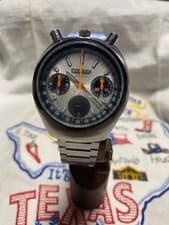 Citizen Chronograph Watch Stainless Silver Wristwatch Timepiece Classic