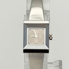 Gucci G Frame GG Pattern Sunglasses Champagne