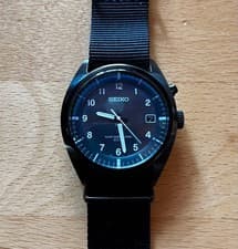 Seiko SBPM003 Solar Radio Control Men’s Watch 2008 Spirit Design Used