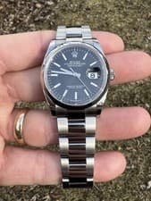 2021 Rolex Datejust 126200 Black Dial 36mm w/ Box & Papers
