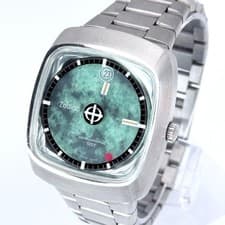 Zodiac Astrographic SST Automatic Green Dial Men's Watch from JP