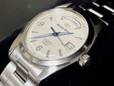 Orient Star EV0FC0 Automatic Watch 37mm Ivory Dial Day Date 18cm OH Serviced