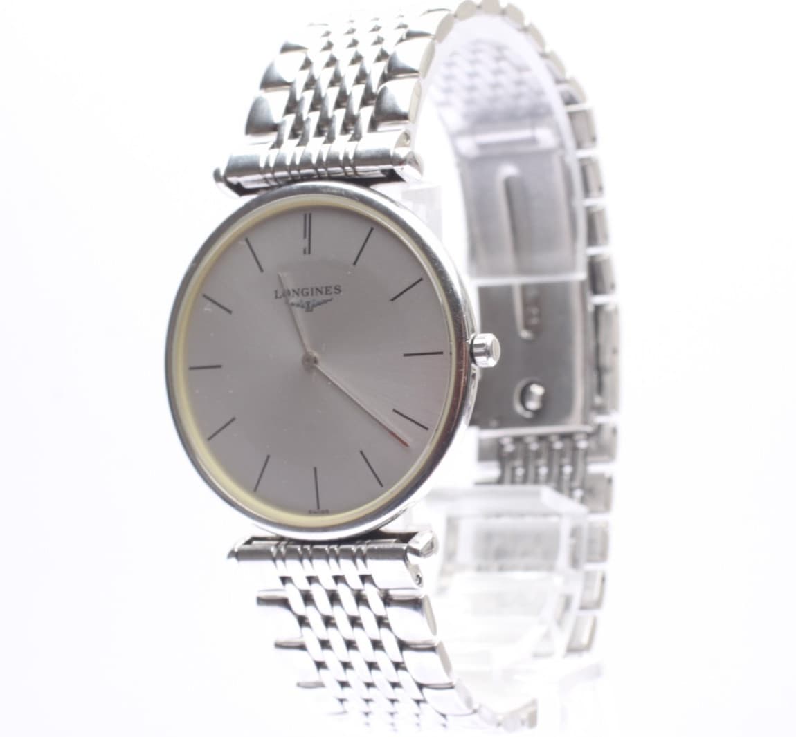 [Near MINT] LONGINES La Grande Classique L4.635.4 Silver Dial Quartz Men's Watch