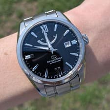 Orient Urban Standard Titanium Automatic Watch WZ0051AF Rare wrist 16cm