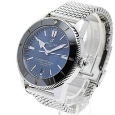 BREITLING SUPER OCEAN HERITAGE II B20 AB2030 44mm SS Blue Dial Automatic #C201