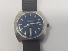 Vintage 1970 Hamilton Blue Dial Selfwinding Auto Cal:825 Watch ref 825002-3