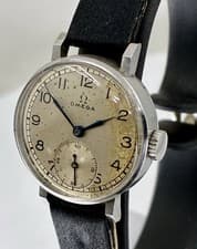 Circa 1940’s Ladies 22mm OMEGA Cal 194T2 15J Swiss Made Wristwatch, Running