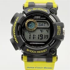 CASIO G SHOCK GWF-D1000JCG-9 FROGMAN Japan Coast Guard 70th Solar Watch In hannd