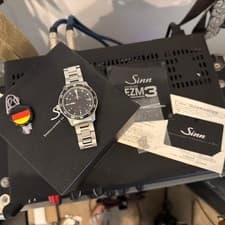 SINN EZM 3 REF. 603.010 Stainless Steel 41mm Automatic Diver's Watch
