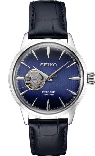 Seiko Men's Presage Automatic Blue Dial Watch - SSA405J1 NEW
