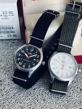 Timex Beams 35th Anniversary Limited Edition Two Watch Set Indiglo Vintage Case