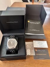 Hamilton Jazzmaster Automatic Watch Black Dial
