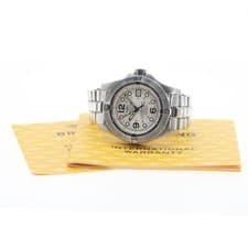 BREITLING SUPER OCEAN A17390 44mm SS Silver Dial Automatic Date #C443