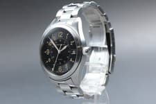 HAMILTON Khaki Field H685510 40mm Black Dial Date Quartz Men's Watch Near MINT