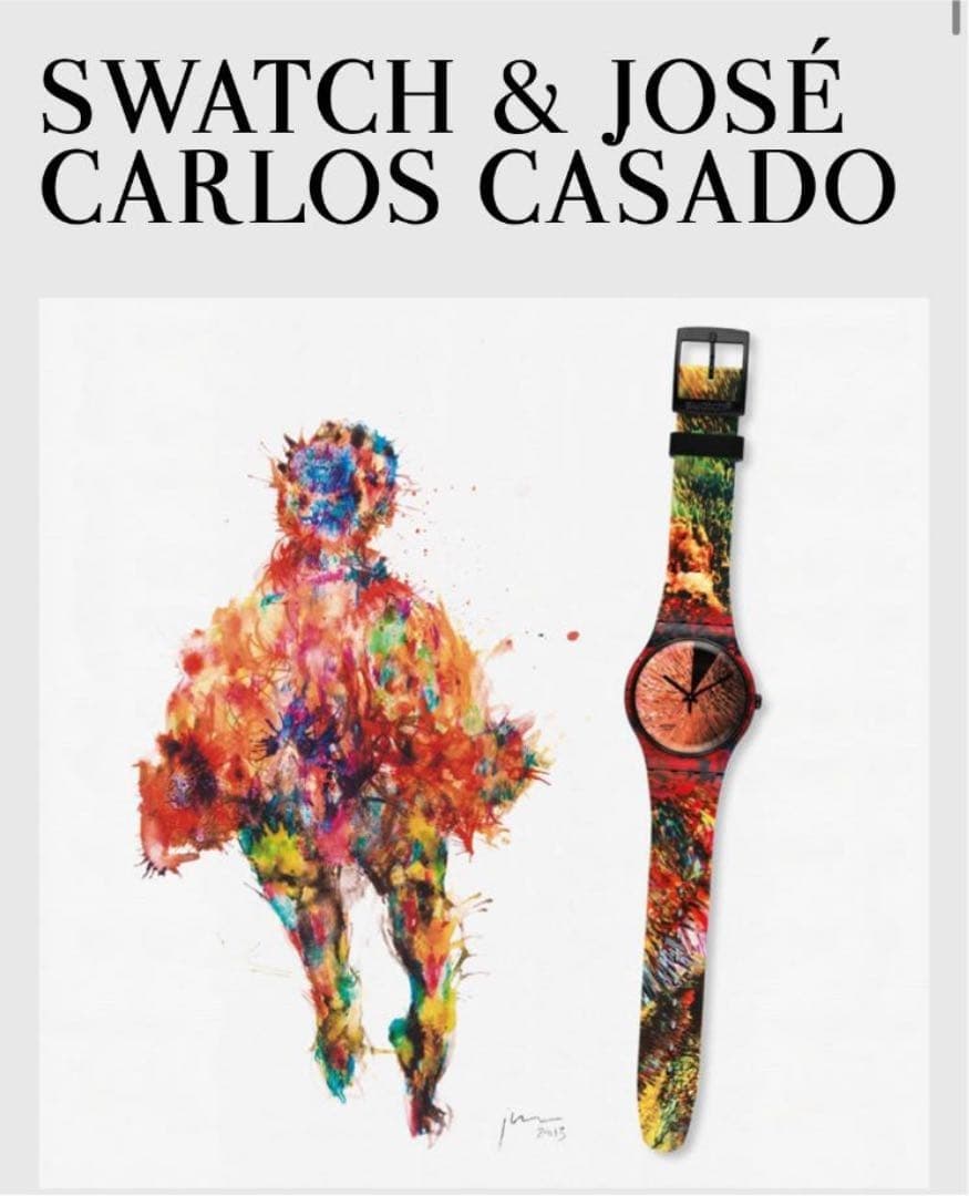 Rare swatch [OFF] JOSE CARLOS CASADO SUOZ162