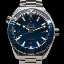 2025 Omega Seamaster Planet Ocean 600m 43.5mm Blue 215.30.44.21.03.001 Full Set