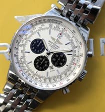Breitling Navitimer Heritage Chrono, A35350, Orig Box & Travel Case, Runs Well