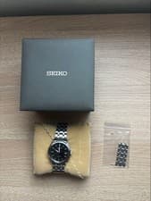 SEIKO Presage SARY149 Black Dial Automatic Men's Watch Used Working #95
