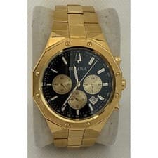 Bulova Prestige Classic Men's Black Dial Quartz Watch 97B232