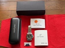 OUTLINE GMT-1950 Automatic GMT Watch Black Dial Bakelite Bezel