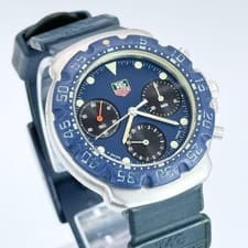 TAG Heuer Formula 1 Chronograph Men's Date Quartz Blue Dial Diver's Watch