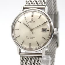 [NEAR MINT] OMEGA Seamaster De Ville Cal.562 166.020 Date AT Men From JAPAN Y454