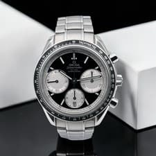 Omega Speedmaster Racing 40mm  Black Dial Reverse Panda Chronograph