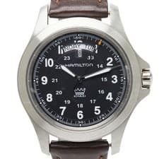 HAMILTON Khaki King belt (aftermarket part) Watches H644510 Quartz【Used】