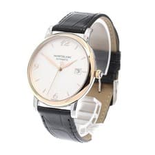 Montblanc Star-Classic 112145 SS/RG SilverｘRose-Gold Automatic Date Men's Boxe