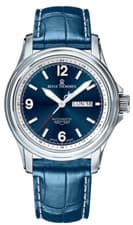 Revue Thommen XLarge HighTech Automatic Watch Blue Leather 16040.2335