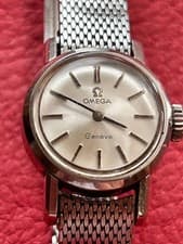 Omega Geneve Seamaster Ladies Manual Winding Vintage Watch Good Condition