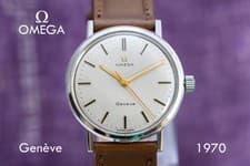 OMEGA GENEVE 1970 VINTAGE WATCH - AMAZING FULLY SERVICED & WARRANTY CAL.601