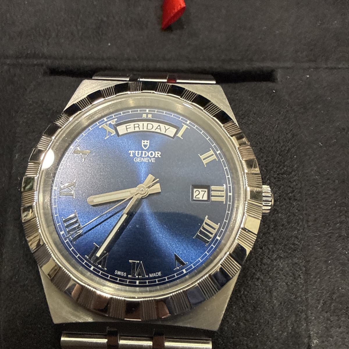TUDOR Royal M28600-0006 with Box and Papers Warranty Blue Dial