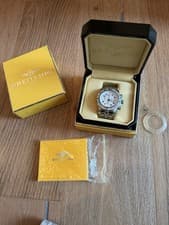 Breitling Super Avenger Acier Chronometer Diamond Watch Box Papers