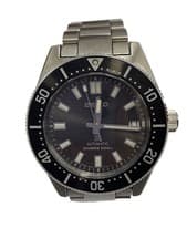Seiko Prospex Diver Automatic Watch Stainless Steel Black Used