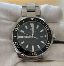 TAG Heuer Aquaracer WAY101A Quartz 43mm Men's Watch from JP