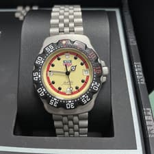 Tag Heuer Kith Formula 1 Limited Edition Watch Stainless Steel WA121F Box Paper