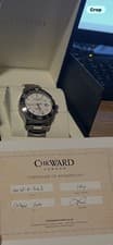 Christopher Ward C60 Trident Pro 600 (white dial ,Green/Ceramic)