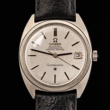 1969 Omega Constellation Ref. 168.027 Linen Dial Serviced Vintage Watch