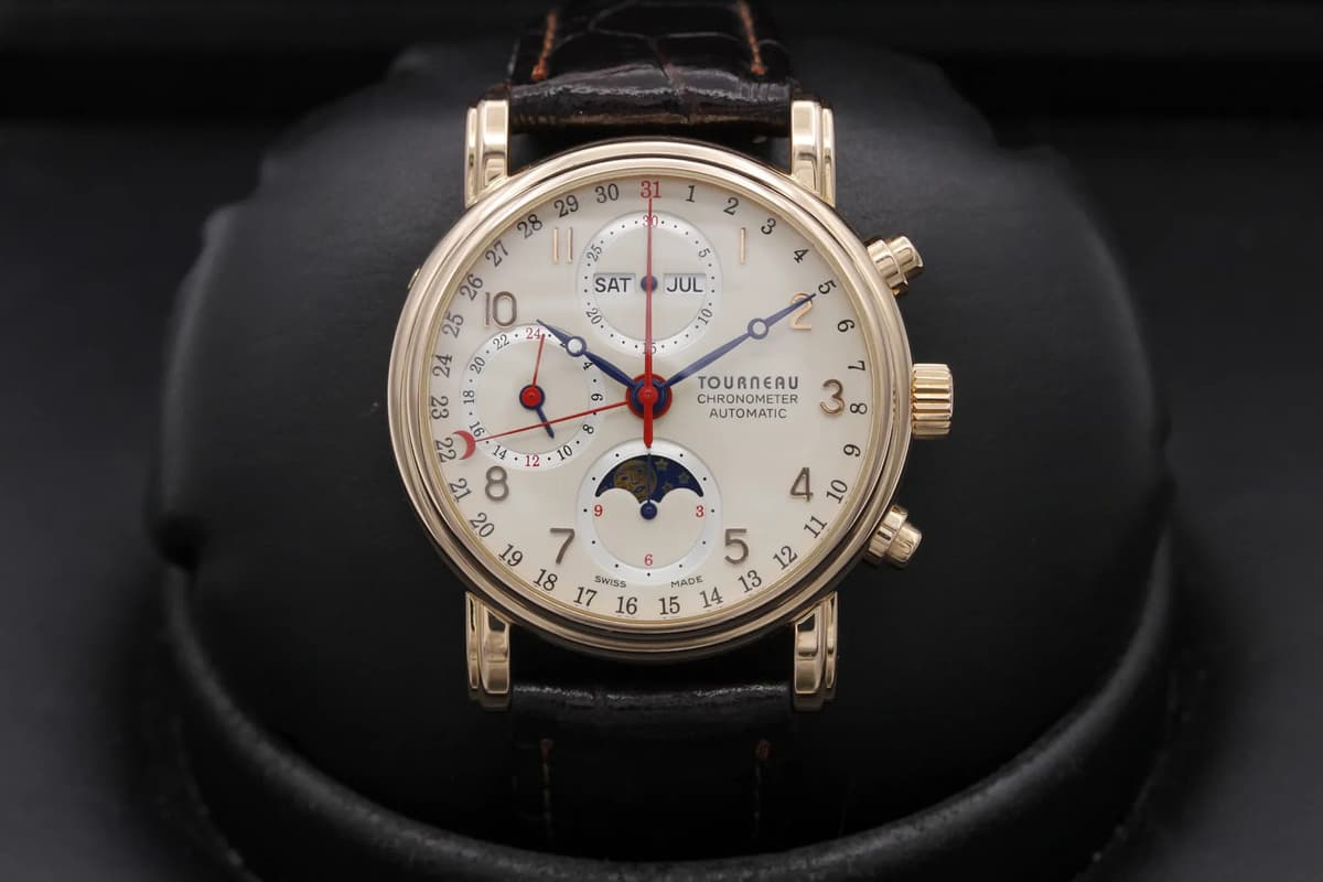 Tourneau Pedro Classic Chronometer 1900 Chronograph 32008P
