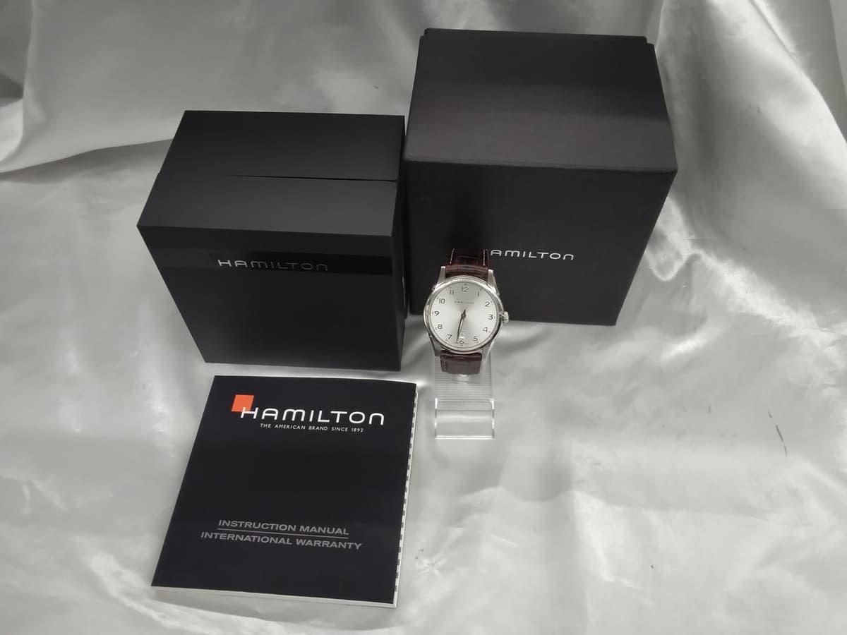 Quartz Watch Model JAZZMASTER H385110 HAMILTON