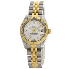 ROLEX DATEJUST 10P BezelDiamond Watches 179313NG Stainless Steel/SSxK18YG Ladies
