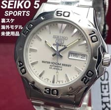 Rare  SEIKO 5 SPORTS Seiko See Through Automatic 23 Jewels Vintage Antique Day D