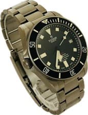 Tudor Pelagos LHD 25610TNL Black Dial 42mm Automatic Mens Watch Excellent A6419